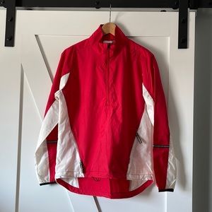 New Balance Half zip Running Vented Windbreaker - size L